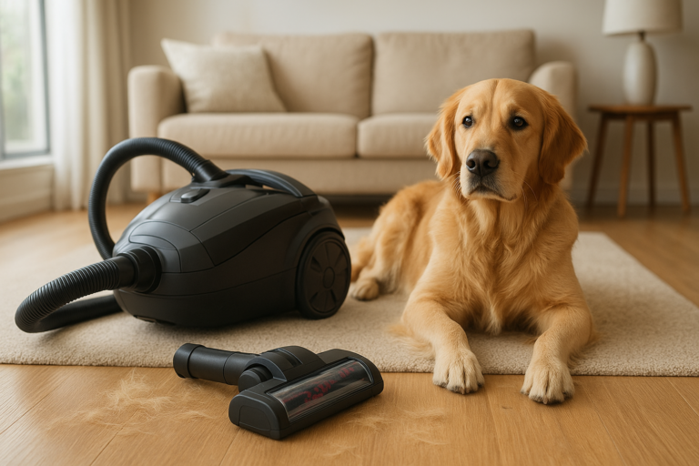 Aspirateur avec ou sans sac pour poils d'animaux : que choisir ?