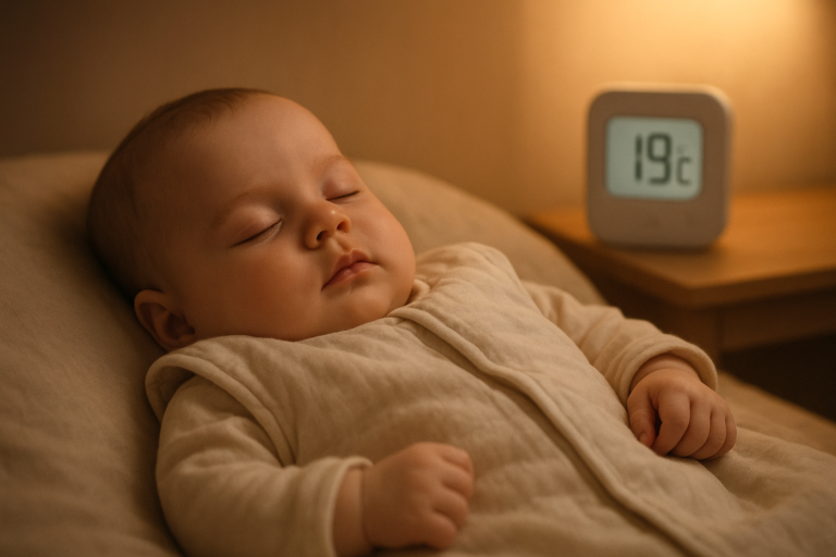 Habiller bébé la nuit selon la température : le guide express