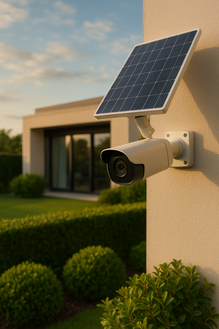Caméra de surveillance extérieure solaire : avis et test